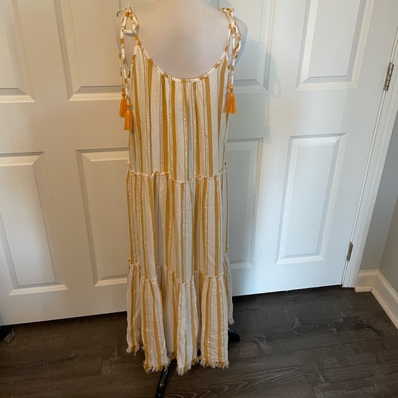 NWT Blue island maxi dress/coverup - Picture 2 of 9